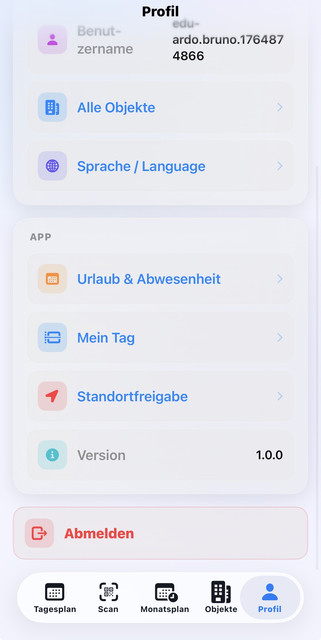 Taskey App – Aufgaben und Nachweise